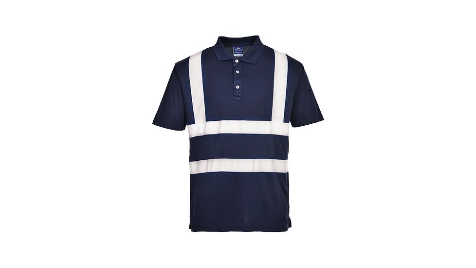 Portwest Iona Polo Shirt, Navy, 4XL, F477NAR4XL