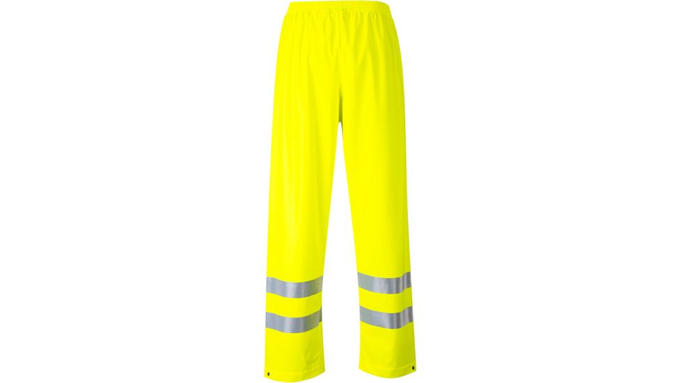 Portwest Sealtex Flame FR Hi-Vis Pants, Yellow, 4XL, FR43YER4XL