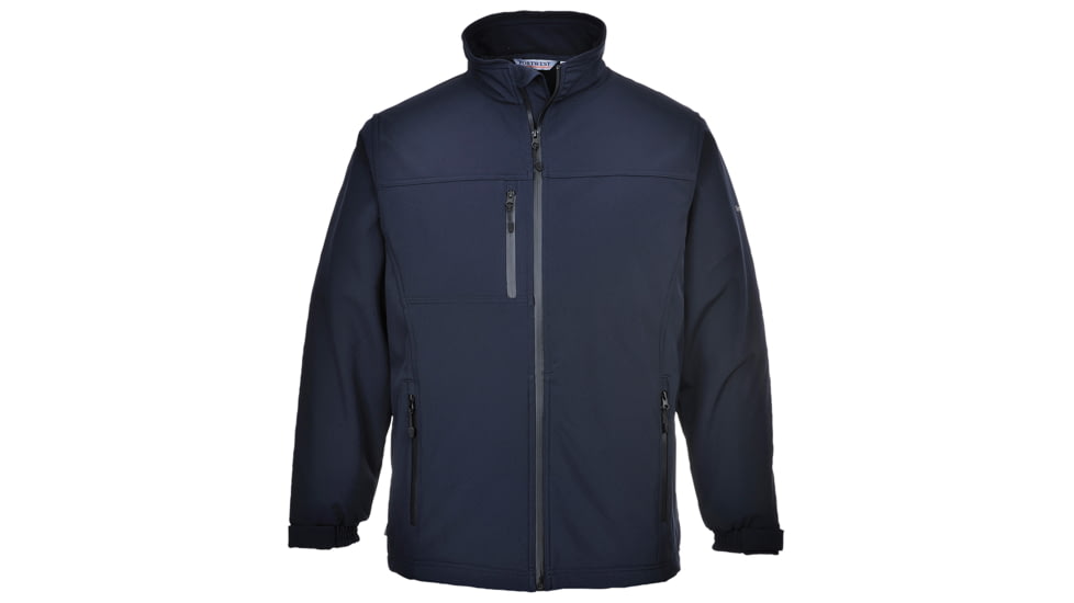 Portwest Softshell Jacket, Navy, Extra Large, UTK50NARXL