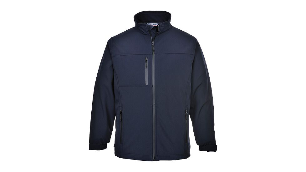Portwest Softshell Jacket, Navy, Large, UTK50NARL