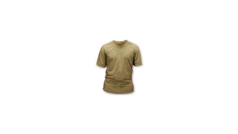Potomac Field Gear Shirt, LG Sand Short Sleeve, Coyote, Large ML632SL