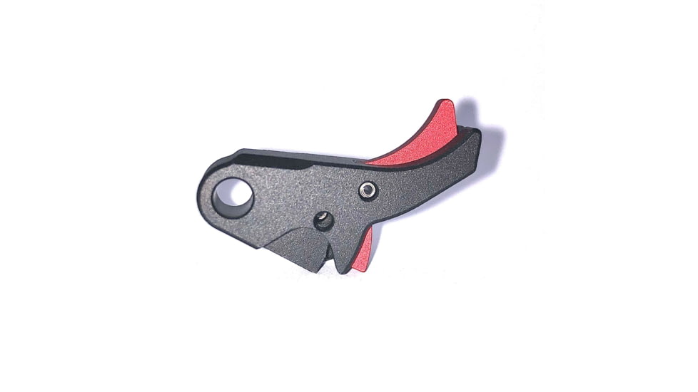 Powder River Precision PRP HTS-Hybrid Trigger Shoe for the Hellcat, Red Safety, PRP-HV1-ATR