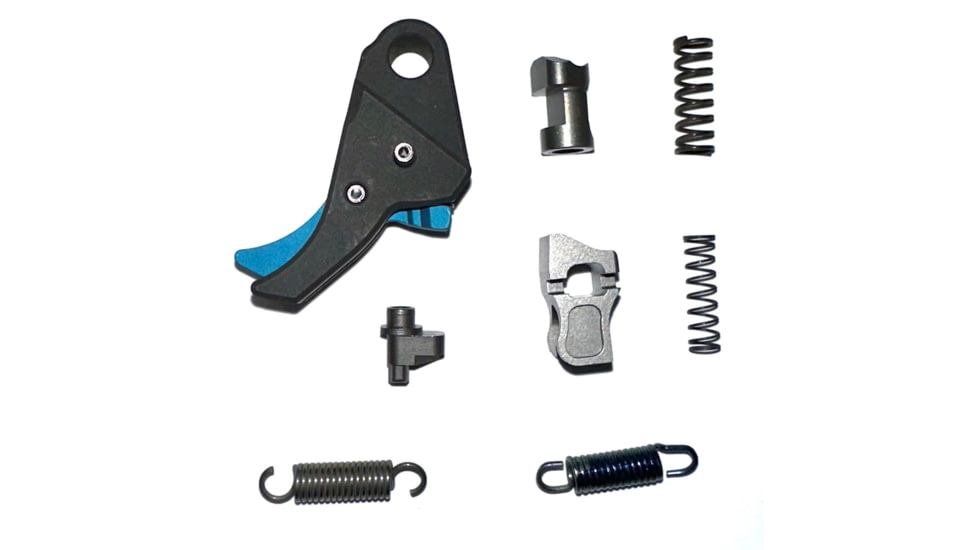 Powder River Precision PRP Trigger Upgrade Kit for Hellcat Models, Black Trigger/Blue Safety, Springfield Hellcat, PRP-HV1-TK2BLU-P