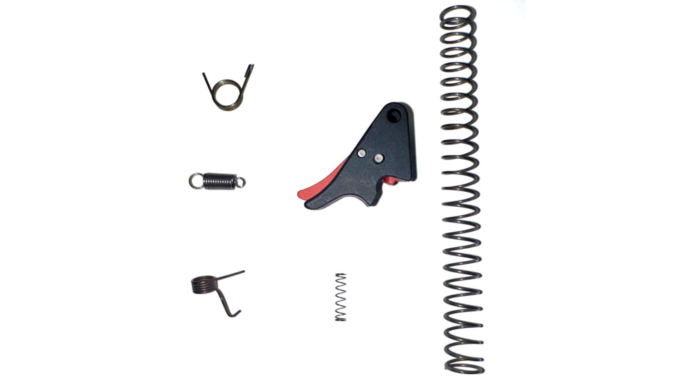 Powder River Precision Springfield Echelon Trigger Kit, Black Trigger/Red Safety, Springfield Echelon, PRP-ECH-TK-A-R