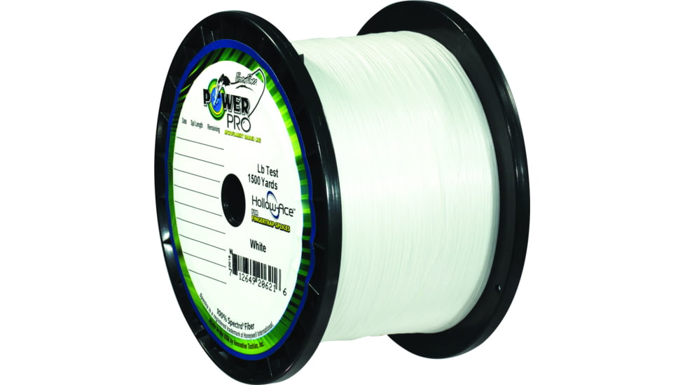 Power Pro Spectra Braided Fishing Line 100lb 1500yd White, 21101001500W
