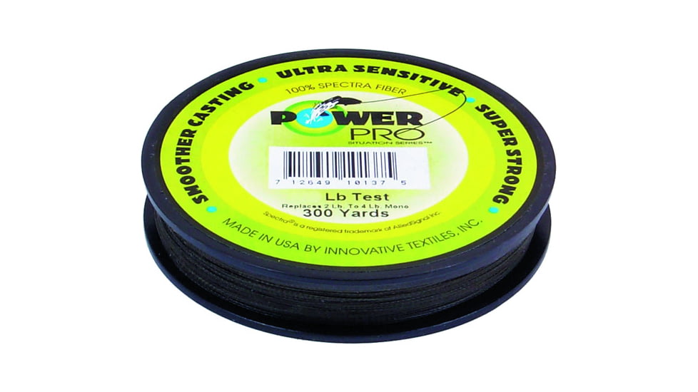 Power Pro Spectra Braided Fishing Line 8lb 300yd Green, 21100080300E