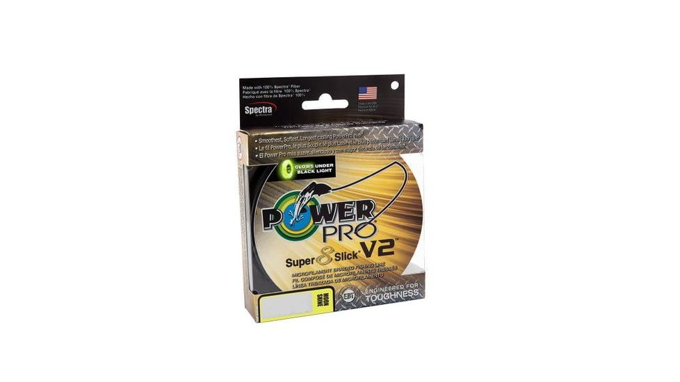 Power Pro SSV2 80 LB X 3000 YD Moon Shine Braid, 31500803000L