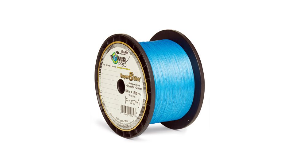 Power Pro Super 8 Slick 150 yds. Marine Blue - 40 lb. Test, Blue 067192