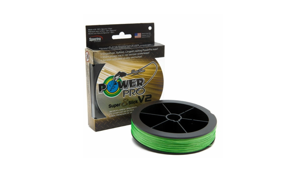 Power Pro Super Slick V2 65lb 3000yd Aqua Green, 31500653000C