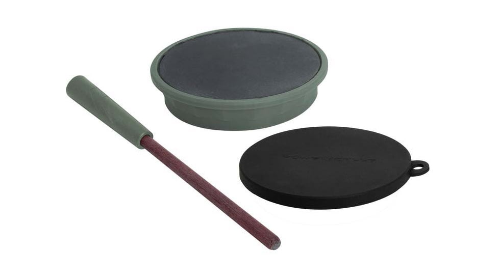 Higdon Outdoors Power Calls Fuel Slate Friction Call, Polycarbonate/Acrylic, Slate Over Glass, 24258