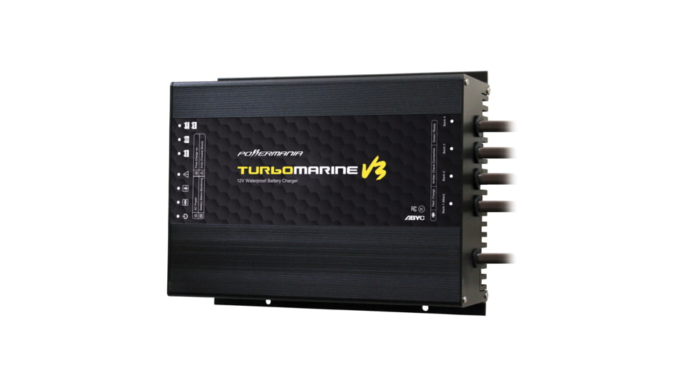 Powermania 58307/3004.0415 58307 Battery Charger Turbo M430 V3 30 Amp 4 Bank, 58307/3004.0415