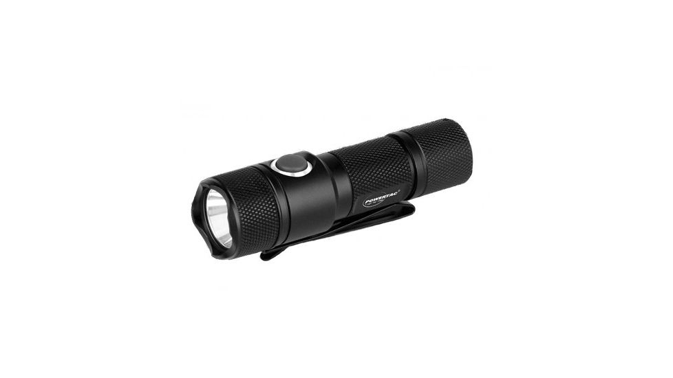 PowerTac Cadet Generation 2 LED Flashlight, Black, CAD-G2