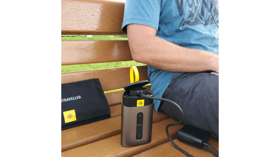 PowerTraveller Condor 100 Portable Charger, AC Power, 110V, Black, PWT-PTL-CDA100