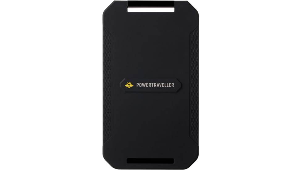 PowerTraveller Extreme Solar Charger, Black/Orange Striping, 7.91 x 4.48 x .62 in, PTL-EXTSL001