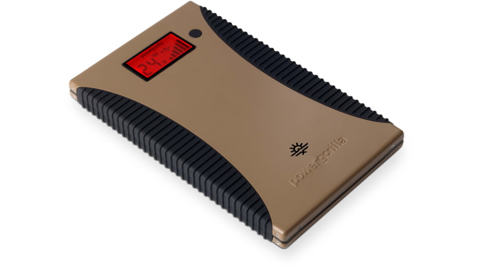 PowerTraveller Powergorilla Tactical 24000Mah Multi-Voltage Charger, Tan, One Size, PTL-PG002TAC