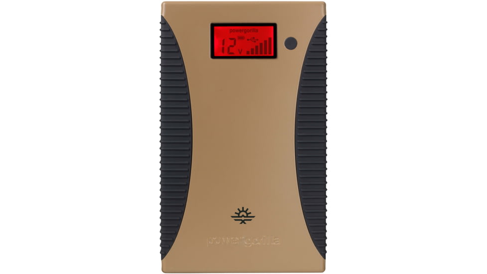 PowerTraveller Powergorilla Tactical 24000Mah Multi-Voltage Charger, Tan, One Size, PTL-PG002TAC
