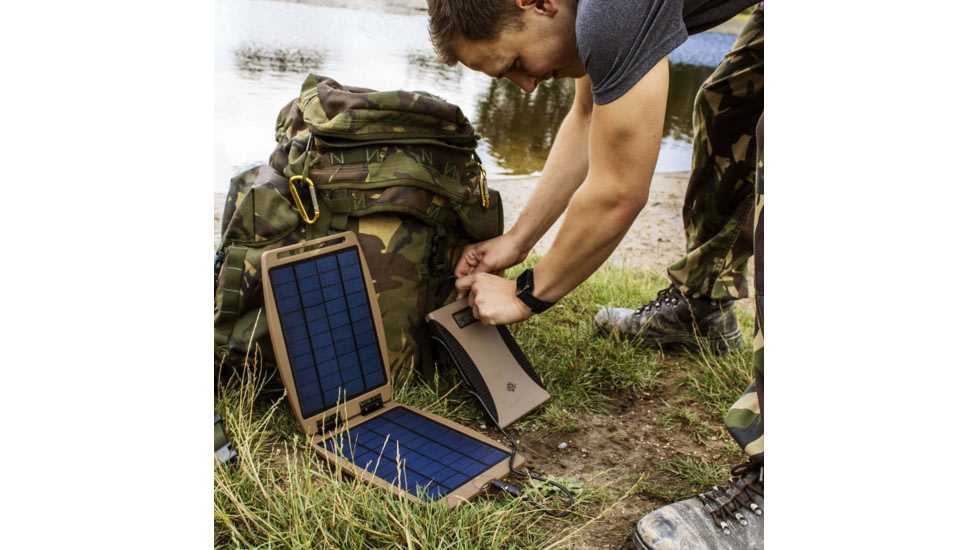 PowerTraveller Powergorilla Tactical 24000Mah Multi-Voltage Charger, Tan, One Size, PTL-PG002TAC