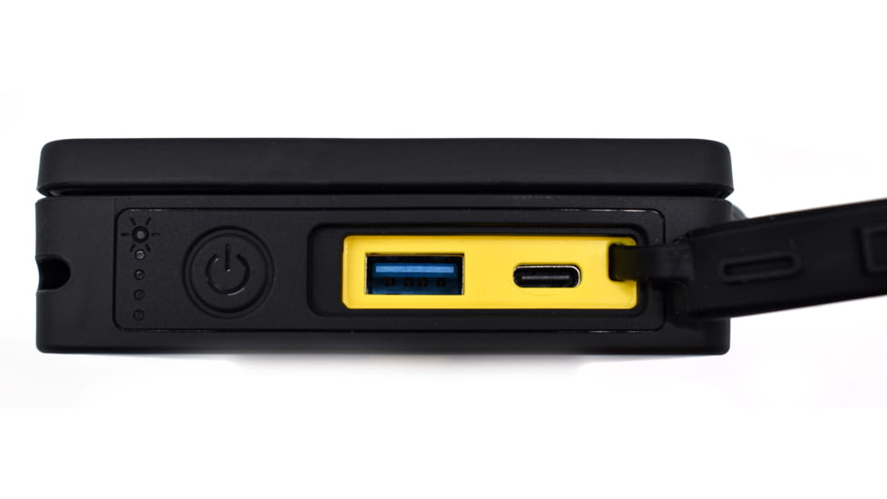 PowerTraveller Solar Adventurer II 10000Mah Solar Charger w/ Integrated Battery, Black, One Size, PTL-SAT040