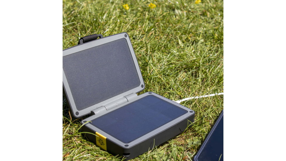 PowerTraveller Solar Adventurer II 10000Mah Solar Charger w/ Integrated Battery, Black, One Size, PTL-SAT040