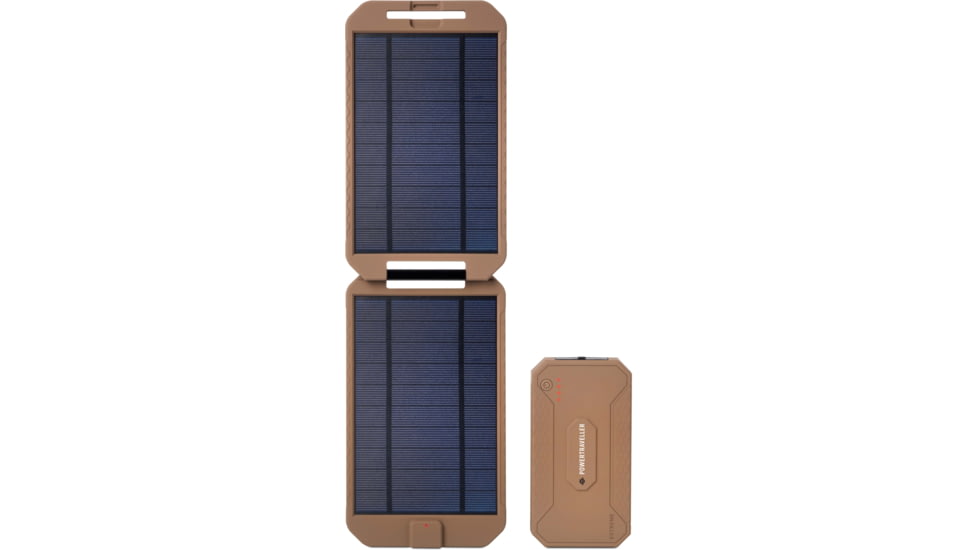 PowerTraveller Tactical Extreme 12,000Mah Solar Kit, Tan, One Size, PTL-EXT001TAC