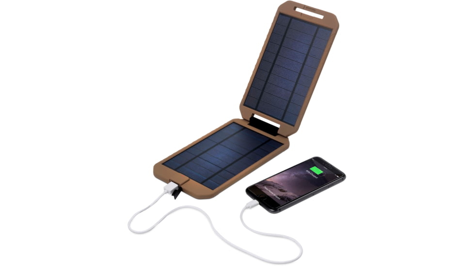 PowerTraveller Tactical Extreme 12,000Mah Solar Kit, Tan, One Size, PTL-EXT001TAC