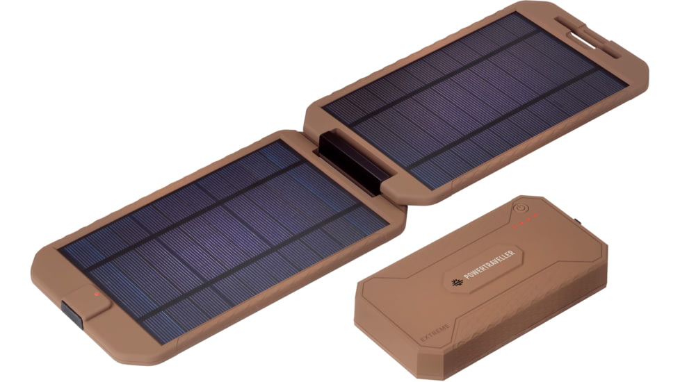 USED PowerTraveller Tactical Extreme 12,000Mah Solar Kit, Tan, One Size, PTL-EXT001TAC, EDEMO2