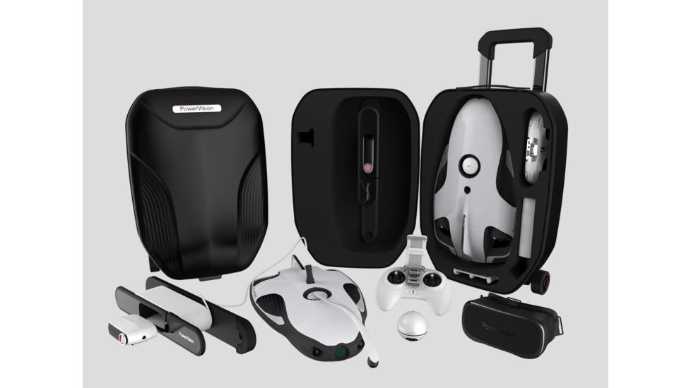 PowerVision PowerRay Wizard Sonar FishFinder with PowerVision Edition of Zeiss VR One Plus Goggles, PRW10