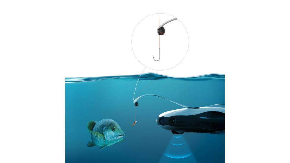 PowerVision PowerRay Wizard Sonar FishFinder with PowerVision Edition of Zeiss VR One Plus Goggles, PRW10