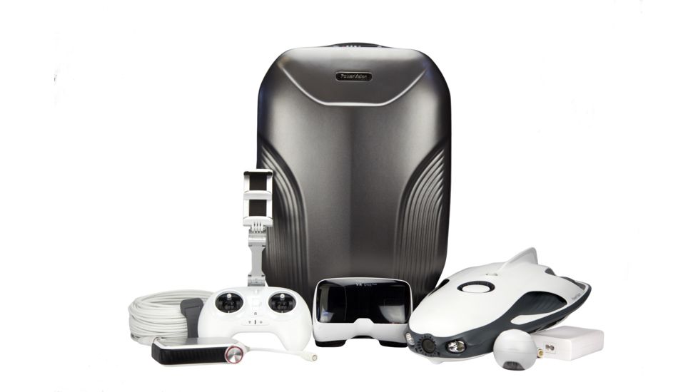 PowerVision PowerRay Wizard Sonar FishFinder with PowerVision Edition of Zeiss VR One Plus Goggles PVTPRW10