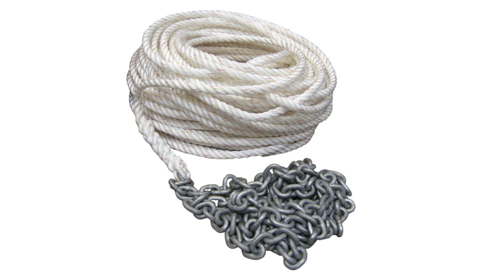 Powerwinch of 1/2&quot; Rope 10' of 1/4&quot; HT Chain Rode 150' 37424