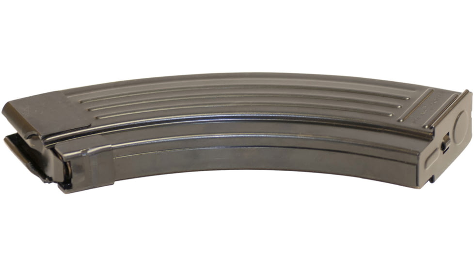 PPU SC30 Scout AK-Platform Rifle Magazine, 7.62x39mm, 30 Round, Black, 1 Pack, Steel, SC30-30RD