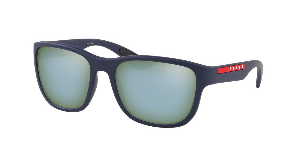 Prada ACTIVE PS01US Sunglasses TFY740-59 - , Polar Green Mirror Silver Lenses
