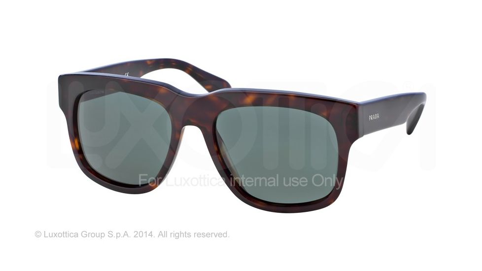 Prada CAST PR14QS Bifocal Prescription Sunglasses PR14QS-2AU3O1-55 - Lens Diameter 55 mm, Frame Color Havana