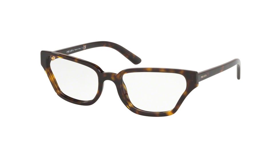 Prada CATWALK PR04XVF Progressive Prescription Eyeglasses, 54mm, Havana, PR04XVF-2AU1O1-54-PRO