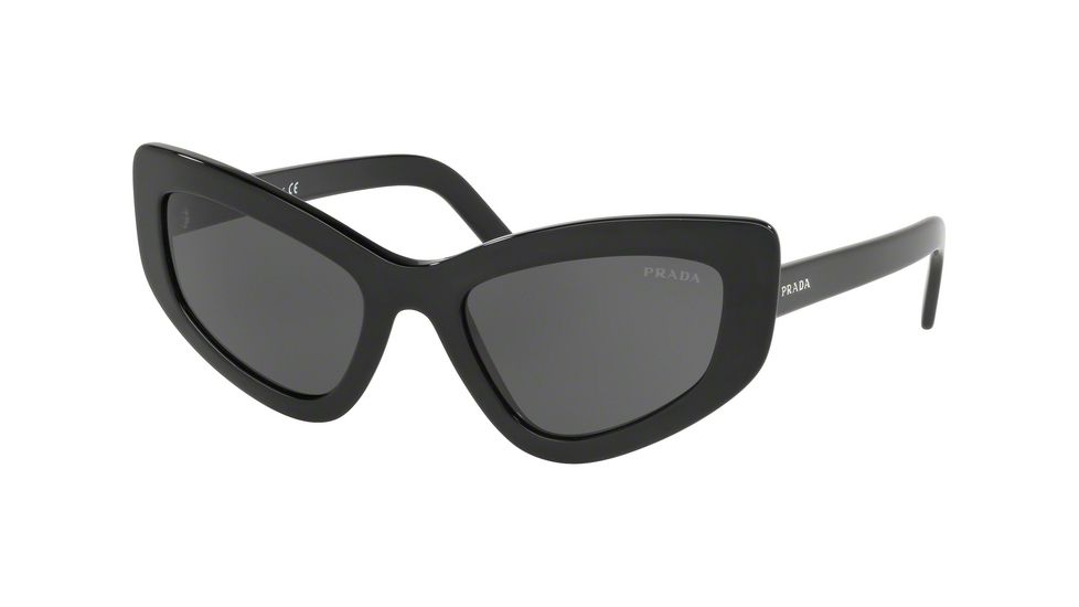 Prada CATWALK PR11VS Sunglasses 1AB5S0-55 - , Grey Lenses
