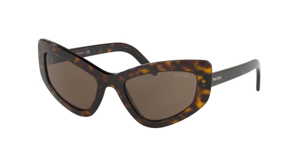 Prada CATWALK PR11VS Sunglasses 2AU8C1-55 - , Brown Lenses