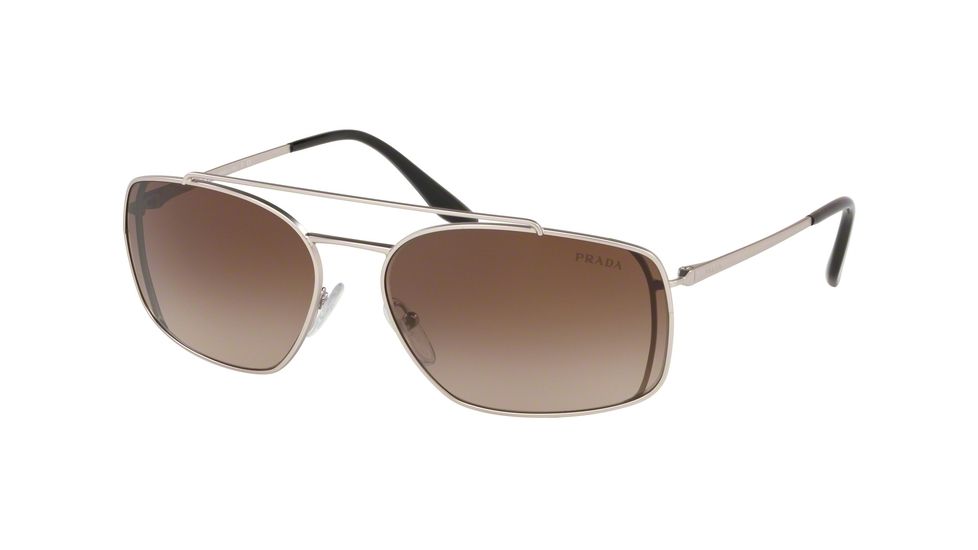 Prada CATWALK PR64VS Sunglasses 1AP6S1-62 - , Brown Gradient Lenses