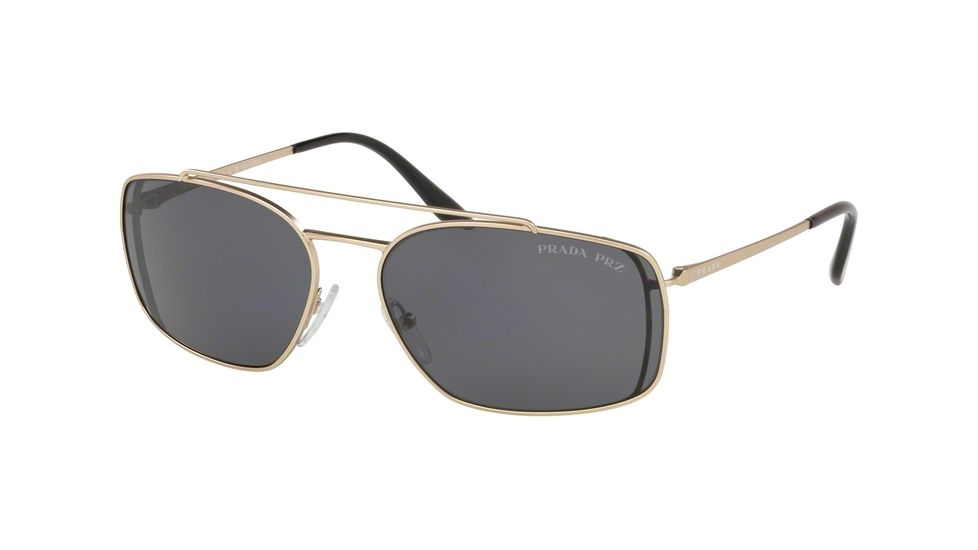 Prada CATWALK PR64VS Sunglasses 1BK5Z1-62 - , Polar Grey Lenses