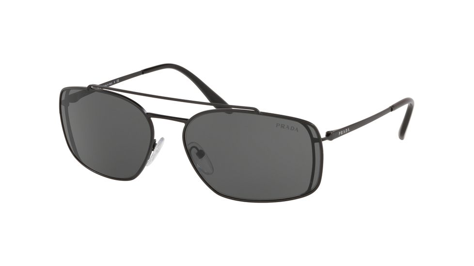 Prada CATWALK PR64VS Sunglasses 1BO1A1-62 - , Grey Lenses
