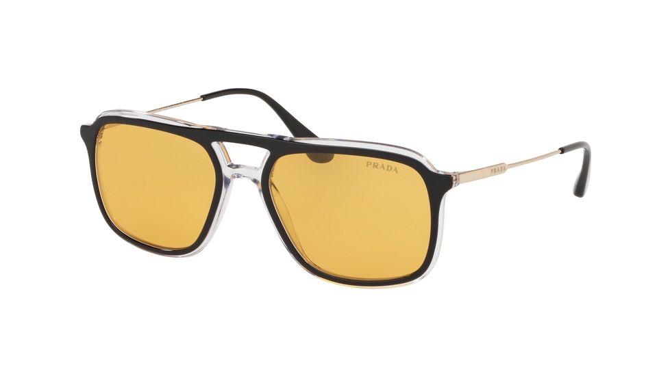 Prada CONCEPTUAL PR06VS Sunglasses 2AF0B7-54 - , Orange Lenses