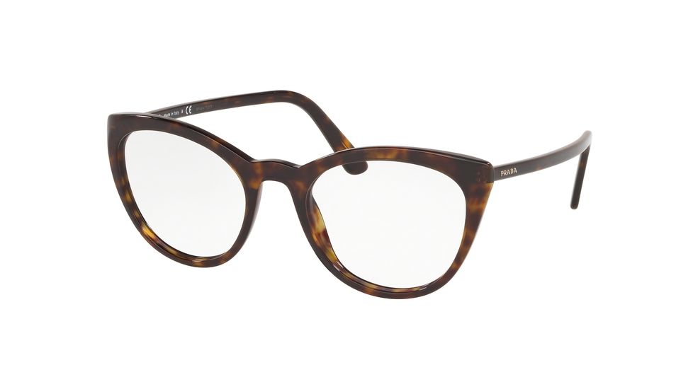 Prada CONCEPTUAL PR07VV Bifocal Prescription Eyeglasses, 51mm, Havana, PR07VV-2AU1O1-51-BI