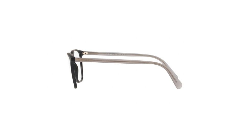 Prada CONCEPTUAL PR08VVF Progressive Prescription Eyeglasses 1BO1O1-55 - Matte Black
