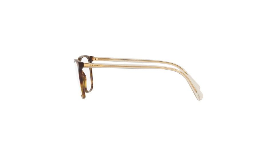 Prada CONCEPTUAL PR08VVF Progressive Prescription Eyeglasses, 55mm, Havana, PR08VVF-2AU1O1-55-PRO