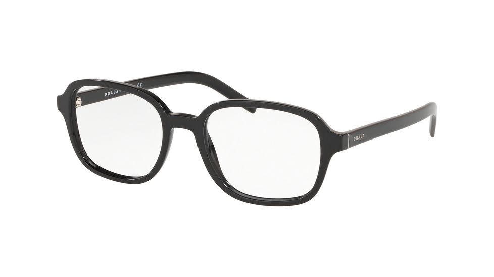 Prada CONCEPTUAL PR08XV Bifocal Prescription Eyeglasses, 52mm, Black, PR08XV-1AB1O1-52-BI