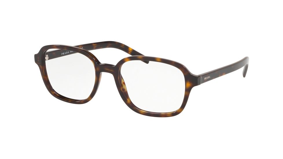 Prada CONCEPTUAL PR08XV Bifocal Prescription Eyeglasses, 52mm, Havana, PR08XV-2AU1O1-52-BI