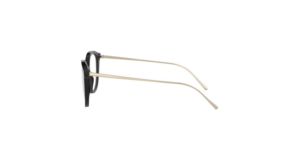Prada CONCEPTUAL PR11VVF Progressive Prescription Eyeglasses, 53mm, Black, PR11VVF-1AB1O1-53-PRO
