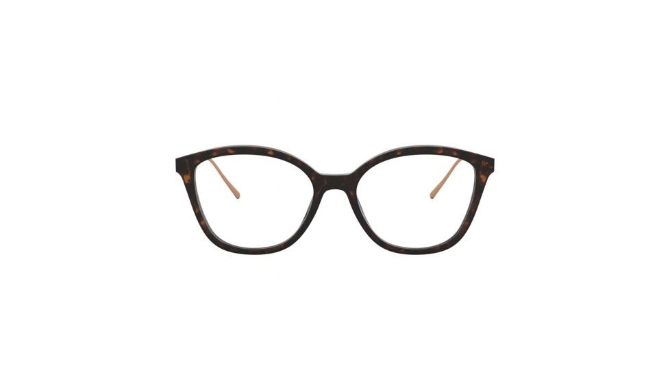 Prada CONCEPTUAL PR11VVF Progressive Prescription Eyeglasses, 53mm, Havana, PR11VVF-2AU1O1-53-PRO