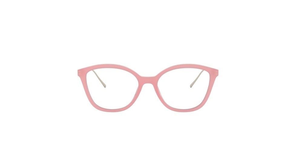 Prada CONCEPTUAL PR11VVF Progressive Prescription Eyeglasses 3101O1-53 - Opal Pink