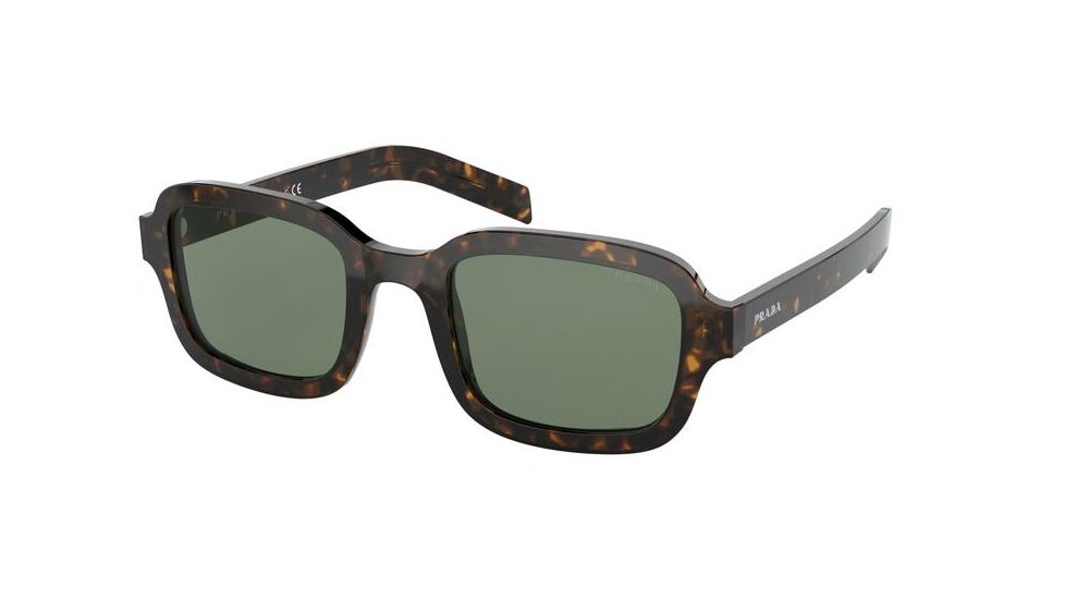 Prada PR11XSF Sunglasses 2AU728-51 - , Green Lenses