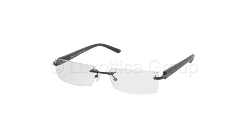 Prada Eyeglasses PR52MV with Rx Prescription Lenses 1BO1O1-5417 -